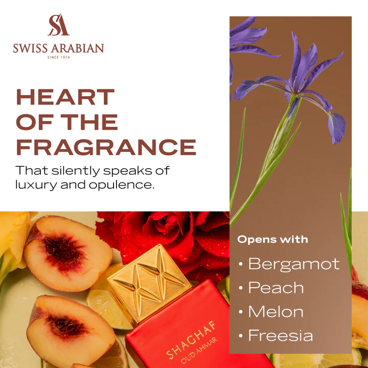  Swiss Arabian Shaghaf oud Ahmar EDP 75ml unisex